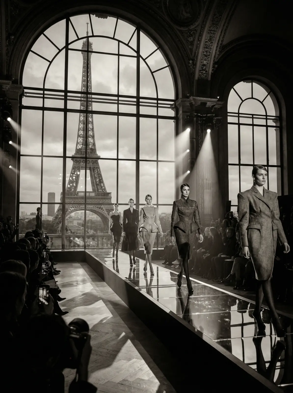 多米娱乐 巴黎时装周秀场短视频